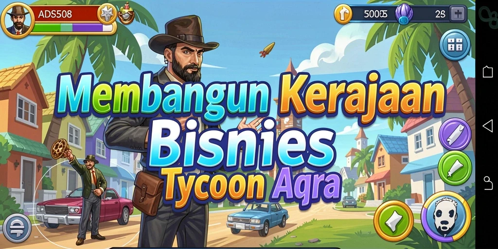 Screenshot yang menunjukkan gameplay Tycoon yang mendebarkan.