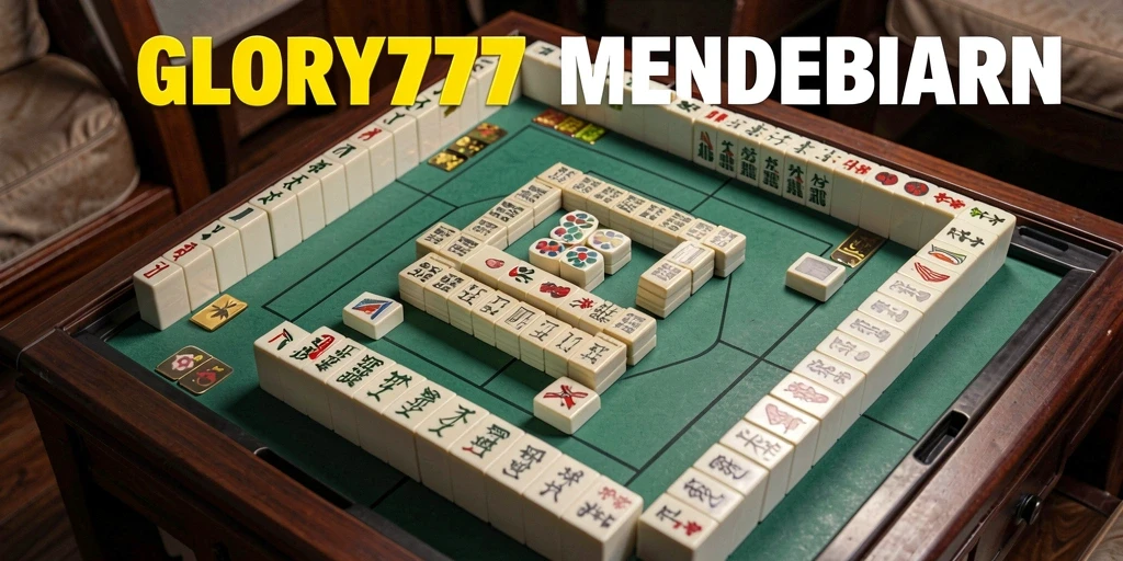 Tampilan gameplay Mahjong yang menarik dalam GLORY777.