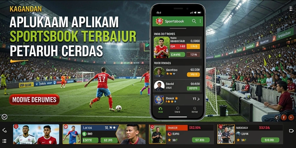 Tampilan utama KAGANDAN dengan antarmuka bet yang menarik.