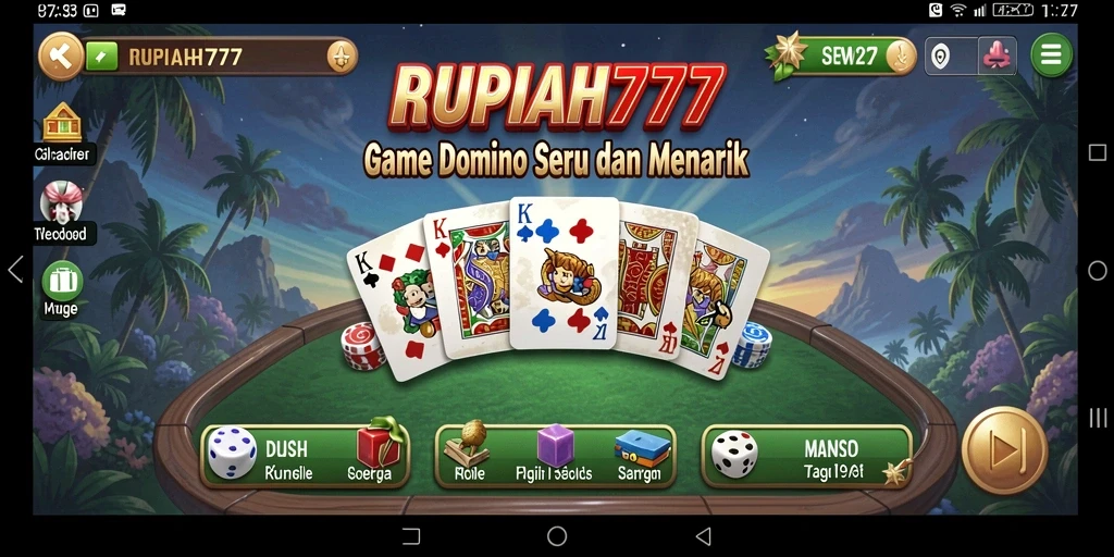 Tampilan gameplay RUPIAH777 dengan suasana kompetisi yang seru.